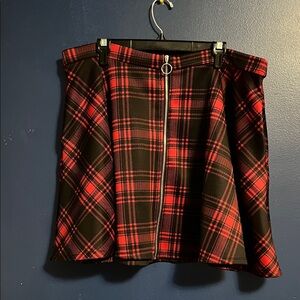 Hot Topic Plaid Skirt